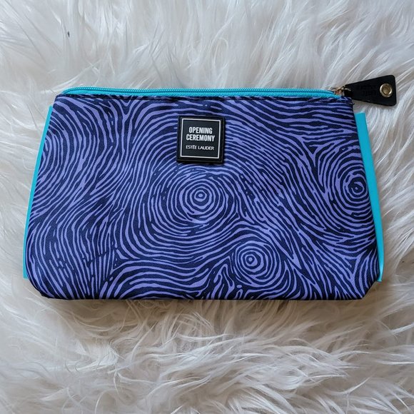 NWOT Estee Lauder Opening Ceremony Purple Cosmetic Bags - Picture 5 of 9